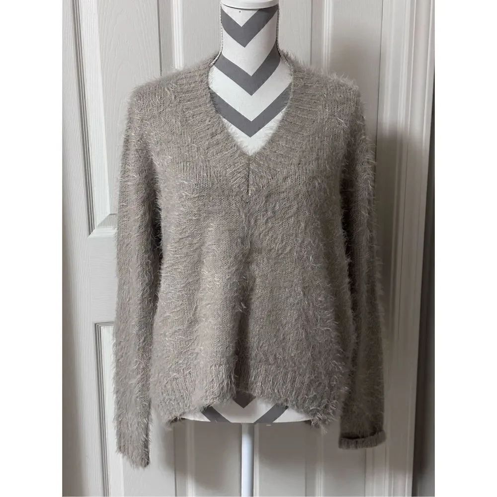 Altar’d State eyelash v-neck sweater